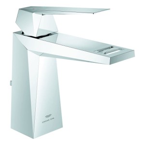 GROHE EH-WT-Batterie Allure Brilliant 24341 Zugstangen-Ablaufgarnitur chrom