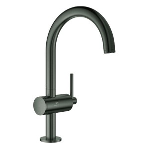 GROHE Einhand-Waschtischbatterie Atrio 24362 L-Size hard graphite gebürstet