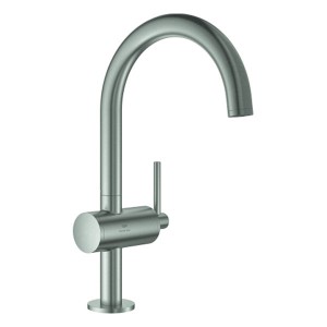GROHE Einhand-Waschtischbatterie Atrio 24362 L-Size supersteel