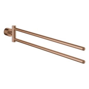 GROHE Handtuchhalter Atrio 40888 2-armig warm sunset gebürstet