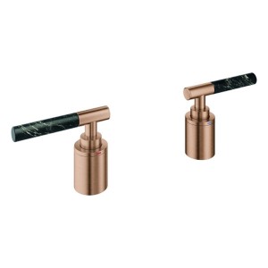 GROHE Hebelgriffe Atrio Private C. 48465 Vanilla Noir Caesarstone warm sunset geb