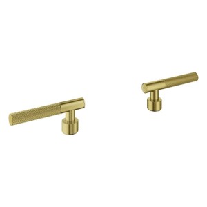 GROHE Hebelgriffe Atrio Private C. 48646 Rändelstruktur cool sunrise gebürstet