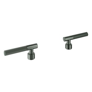 GROHE Hebelgriffe Atrio Private C. 48646 Rändelstruktur hard graphite gebürstet