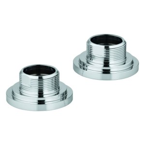 GROHE Rosette Atrio 45630 3-Loch-WT/3-Loch Bidetbatterie chrom