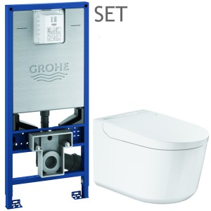 GROHE Sensia Pro Dusch-WC, Komplettanlage + Rapid SLX WC-Element