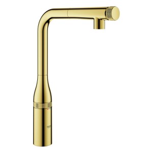 GROHE SPT-Batterie Essence Smart Control 31615 L-Ausl. azb. Spülbr. cool sunrise