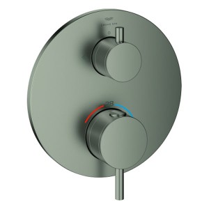 GROHE THM-Brausebatterie Atrio 24358 FMS für 35604 2-W-Umstellung satin steel
