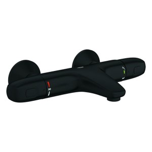 GROHE THM-Wannenbatterie Grohtherm 1000 34816_3 ohne Anschlüsse matte black