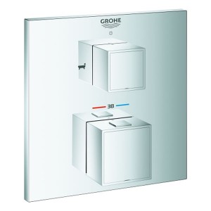 GROHE THM-Wannenbatterie Grohtherm Cube 24155 FMS für 35600 2-Wege-Umst. chrom