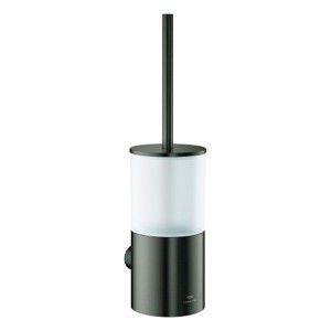 GROHE Toilettenbürstengarnitur Atrio 40892 Wandmontage hard graphite geb.