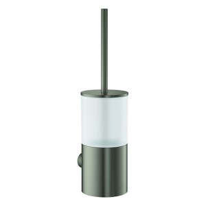 GROHE Toilettenbürstengarnitur Atrio 40892 Wandmontage satin steel