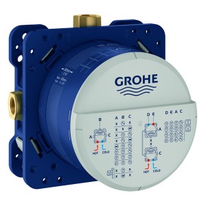 GROHE Universal Unterputz-Einbaukörper Rapido SmartBox 35604 DN 15 3 Abgänge
