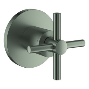 GROHE UP-Ventil-Oberbau Atrio 29396 Kreuz-Griff satin steel