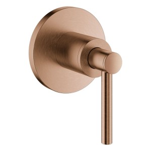 GROHE UP-Ventil-Oberbau Atrio 29397 Hebelgriff warm sunset gebürstet