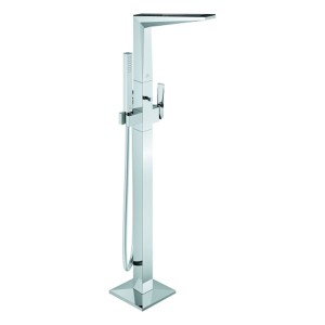 GROHE Wannenbatt. Allure Bril. PC 24424 Bodenmontage Griff VN-Caesarstone chrom