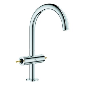 GROHE WT-Einlochbatt. Atrio Private C. 21134 L-Size für Hebelgriffe chrom