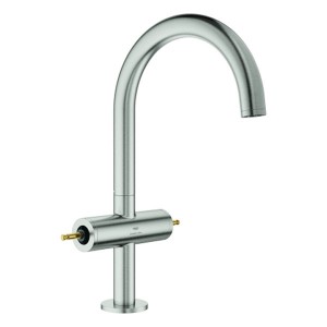 GROHE WT-Einlochbatt. Atrio Private C. 21134 L-Size für Hebelgriffe supersteel