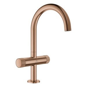 GROHE WT-Einlochbatt. Atrio Private C. 21138 L-Size Knopfbetät. warm sunset gb