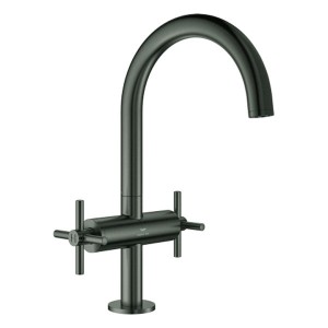 GROHE WT-Einlochbatterie Atrio 21144 DN15 L-Size Kreuz-Gr. hard graphite geb.