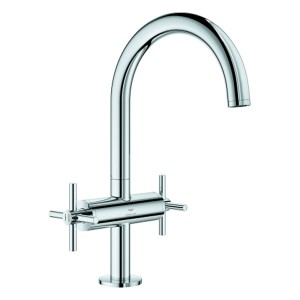 GROHE WT-Einlochbatterie Atrio 21144 DN15 L-Size Kreuz-Griff chrom