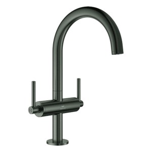 GROHE WT-Einlochbatterie Atrio 21145 DN15 L-Size Hebelgr. hard graphite geb.