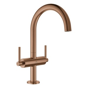 GROHE WT-Einlochbatterie Atrio 21145 DN15 L-Size Hebelgriff warm sunset geb.