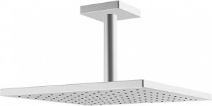 Hansa Kopfbrause quadratisch 250x250, Deckenanschluss Hansaviva 0419 verchromt