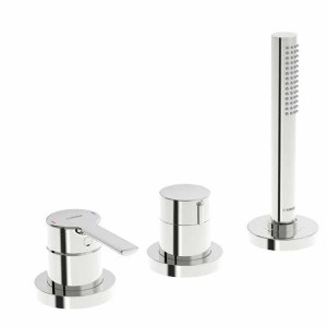 Hansa Fertigmontageset für Wa/Brause HANSARONDA 0341 Fertigmontageset Chrom