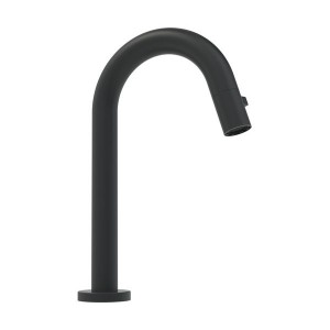 HA EHM WT-Batt. HANSANOVA 5091 Ausld. 131 mm DN15 Matt-Schwarz