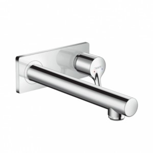 Hansgrohe 2-Loch Waschtischmischer Unterputz Talis S F-Set chrom langer Auslauf
