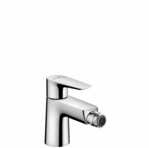 Hansgrohe Bidetmischer Talis E chrom mit Push-Open Ablaufgarnitur