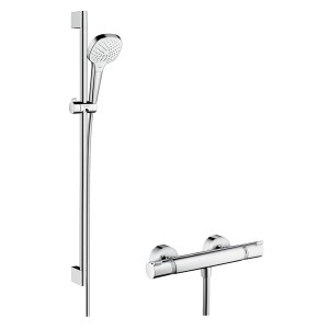 Hansgrohe Brausenkombi Croma Select E Vario/ Ecostat Comfort Unica Crometta 900mm