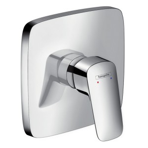 Hansgrohe Brausenmischer Unterputz Logis Fertigset chrom