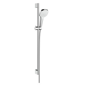 Hansgrohe Brausenset Croma Select E 1jet/Unica 900mm weiss/chrom
