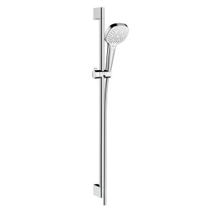 Hansgrohe Brausenset Croma Select E Multi EcoSmart/Unica 900mm weiss/chrom