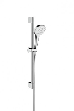 Hansgrohe Brausenset Croma Select E Vario EcoSmart/Unica 650mm weiss/chrom