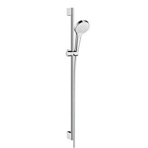 Hansgrohe Brausenset Croma Select S Vario EcoSmart/U'Crometta 900mm weiss/chrom