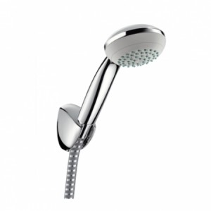 Hansgrohe Brausenset Crometta 85 1jet/Porter C chrom mit Brausenschlauch 1600mm