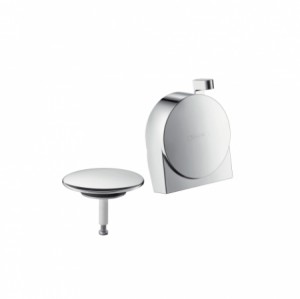 Hansgrohe Ein-, Ab- und Überlaufgarnitur Exafill S Fertigset brushed nickel