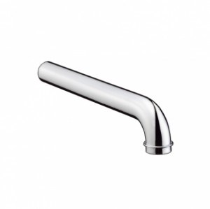 Hansgrohe gebogenes Rohr, m.Bord DN32 x 300mm chrom