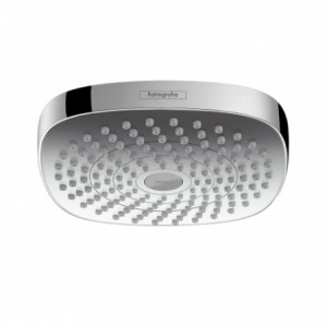 Hansgrohe Kopfbrause Croma Select E 180 2jet EcoSmart weiss/chrom