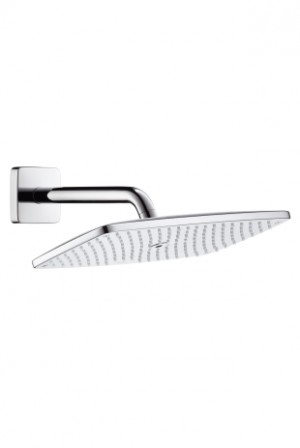 Hansgrohe Kopfbrause Raindance E 360 Air 1jet 360mmx190mm mit Brausearm 240mm chrom