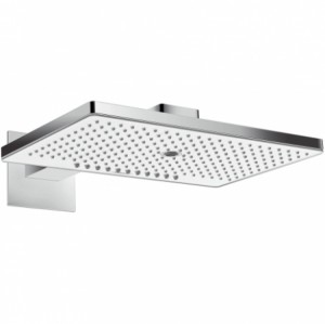 Hansgrohe Kopfbrause Rainmaker Select 460 3jet weiss/chrom mit Brausearm 450mm