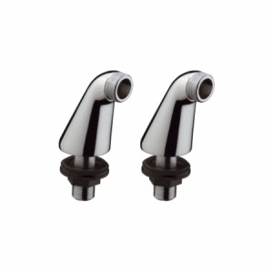 Hansgrohe Montageset Wannenmischer Aufputz chrom für Wannenrandmontage