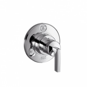 Hansgrohe Quattro Axor Citterio Fertigset chrom mit Hebelgriffen
