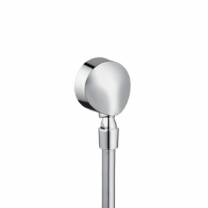 Hansgrohe Schlauchanschluß Fixfit E DN15 chrom mit Rückflussverhinderer u.Kugelgelenk