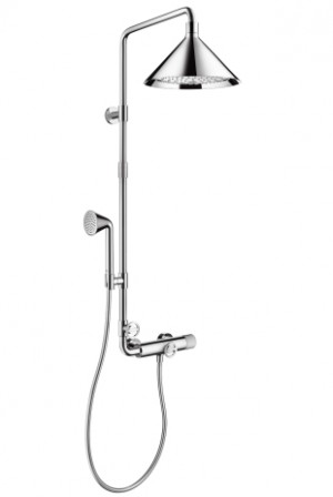Hansgrohe Showerpipe AXOR Front chrom 