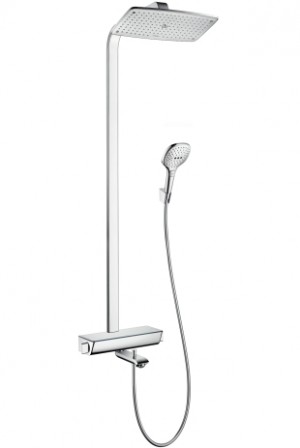 Hansgrohe Showerpipe Raindance Select chr.m.KB Raindance E Air 1jet 360mm Wanne