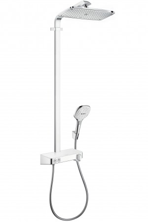 Hansgrohe Showerpipe Raindance Select weiss/chr ShowerTablet KB Raindance E 360 ST