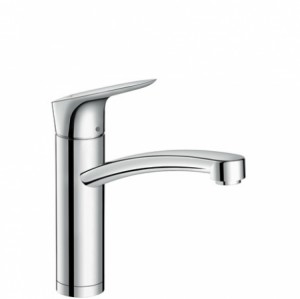 Hansgrohe Spültischmischer 160 Logis Schwenkauslauf chrom Vorfenstermontage
